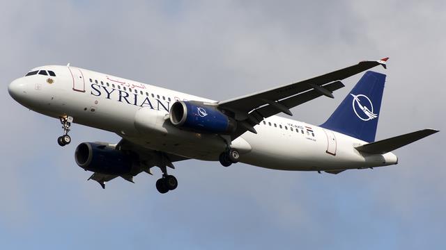 YK-AKD:Airbus A320-200:Syrian Air